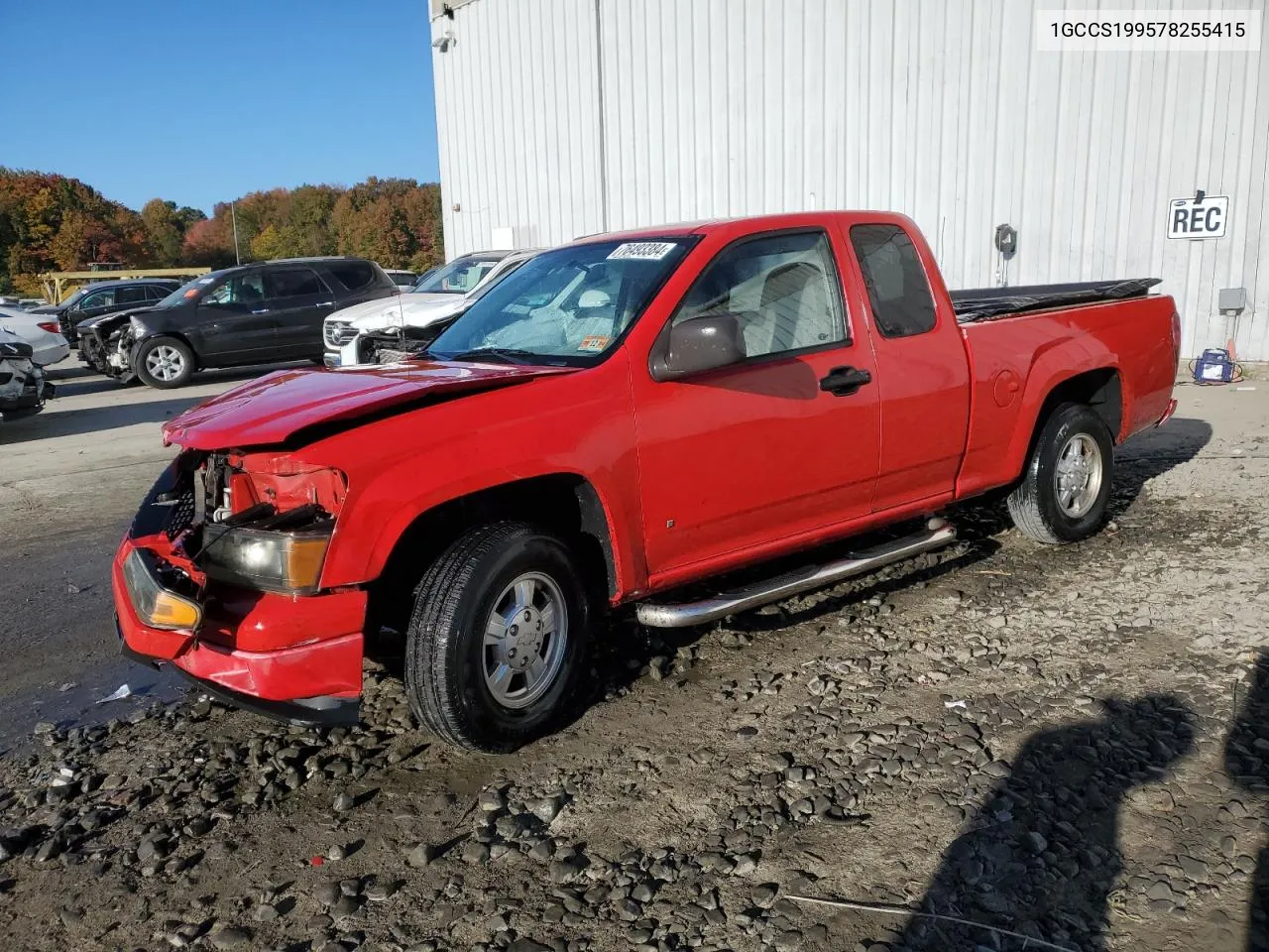 2007 Chevrolet Colorado VIN: 1GCCS199578255415 Lot: 76493384