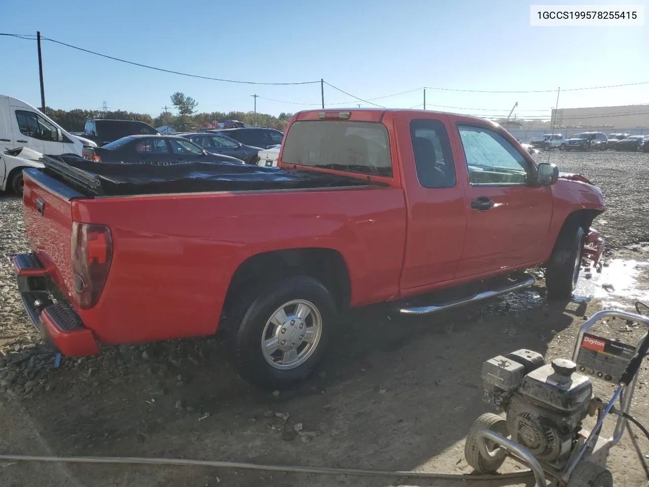 2007 Chevrolet Colorado VIN: 1GCCS199578255415 Lot: 76493384