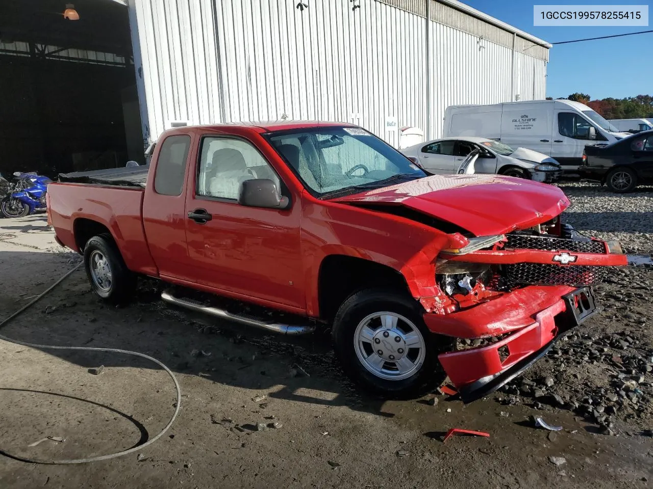 2007 Chevrolet Colorado VIN: 1GCCS199578255415 Lot: 76493384