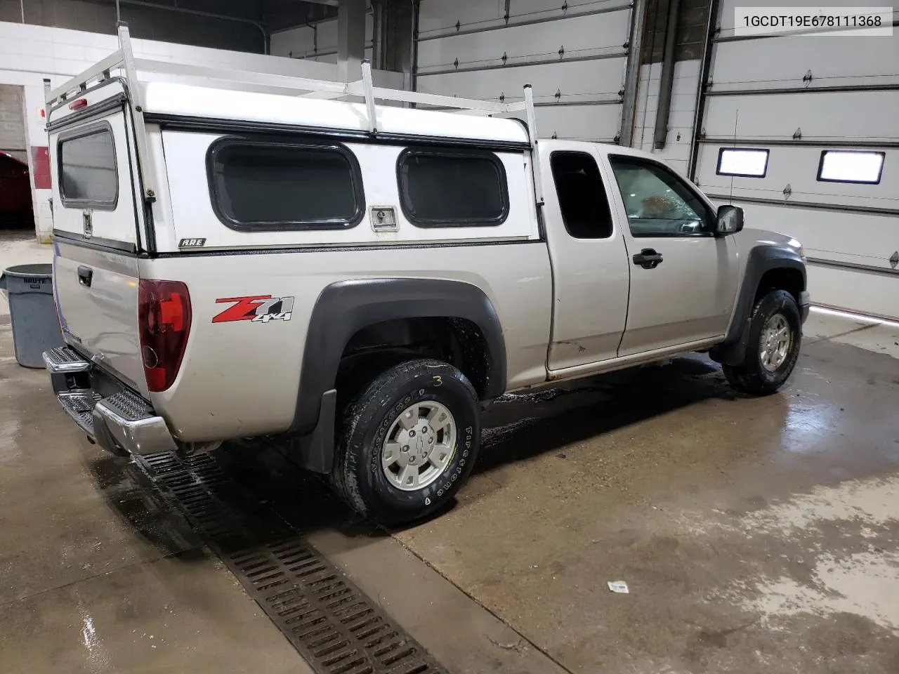 2007 Chevrolet Colorado VIN: 1GCDT19E678111368 Lot: 77802234