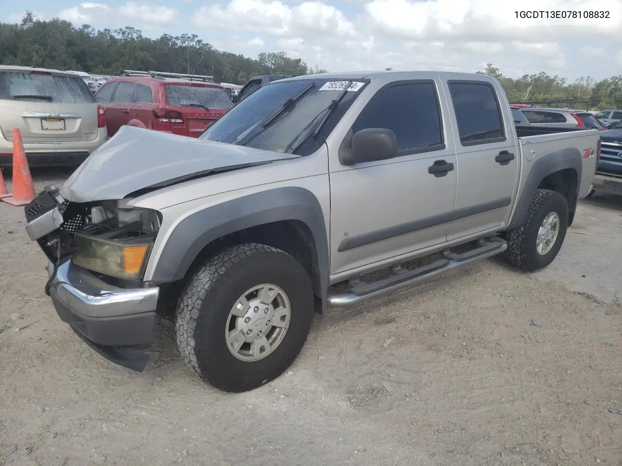 2007 Chevrolet Colorado VIN: 1GCDT13E078108832 Lot: 78526984