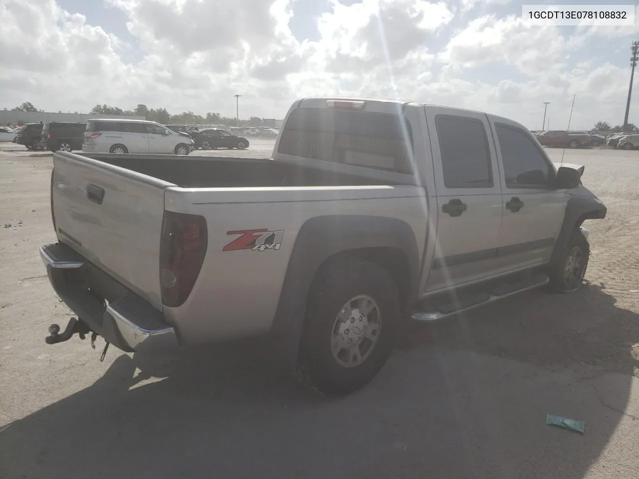 2007 Chevrolet Colorado VIN: 1GCDT13E078108832 Lot: 78526984