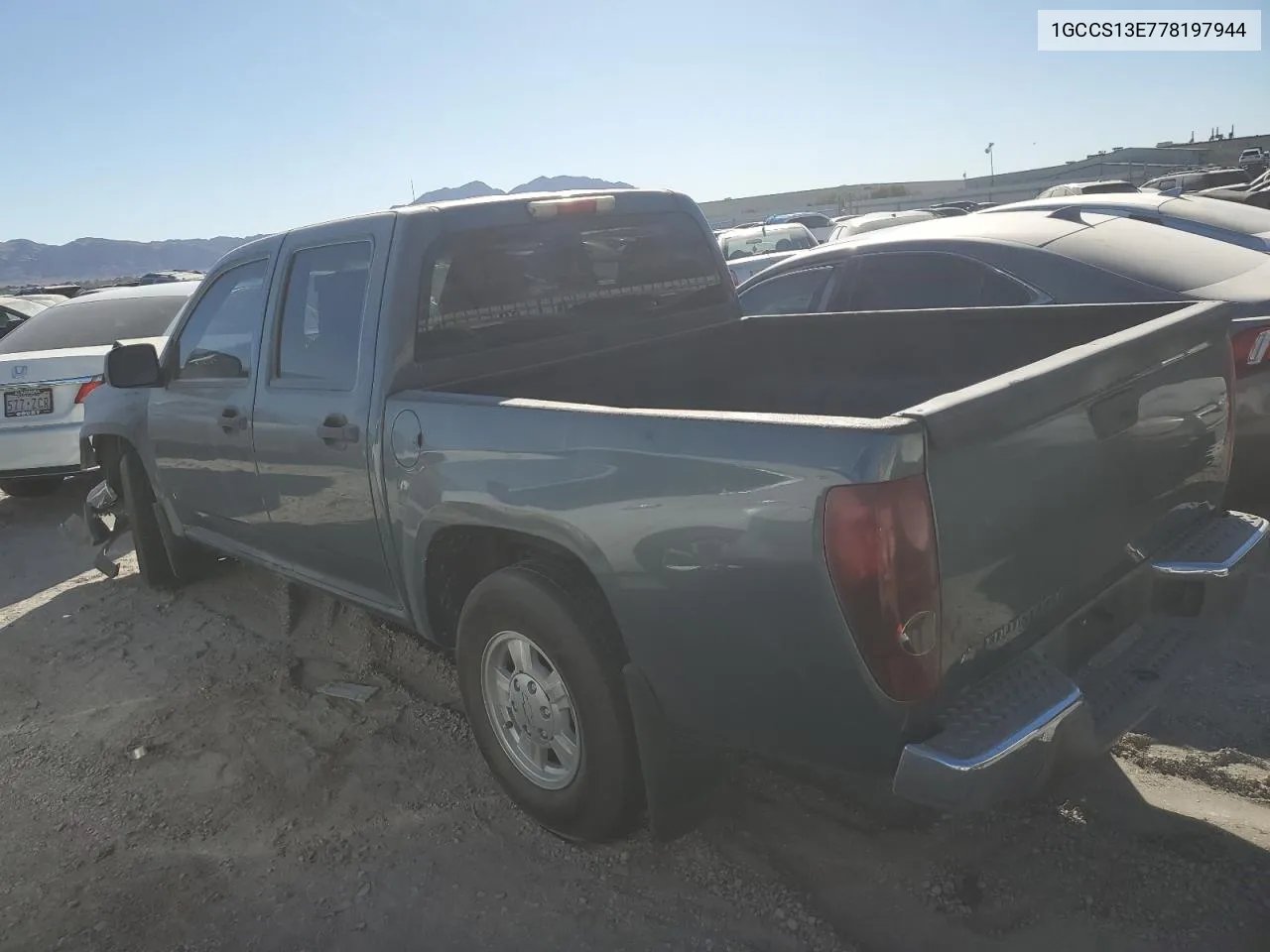 2007 Chevrolet Colorado VIN: 1GCCS13E778197944 Lot: 78760184