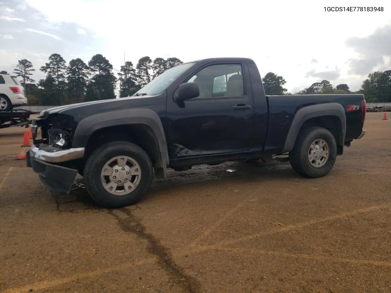 2007 Chevrolet Colorado VIN: 1GCDS14E778183948 Lot: 78801064