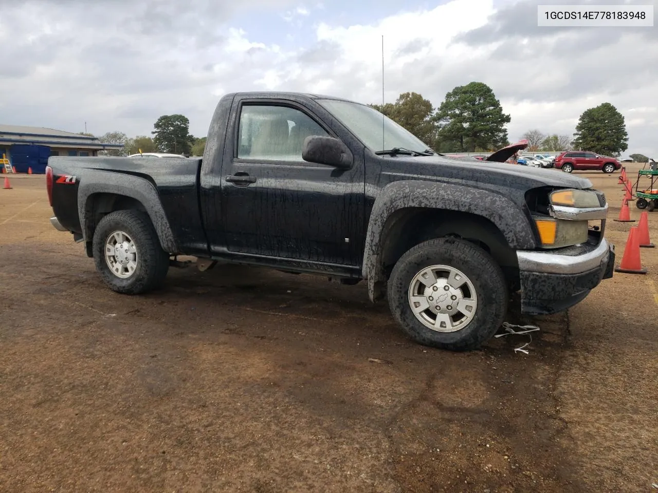 2007 Chevrolet Colorado VIN: 1GCDS14E778183948 Lot: 78801064