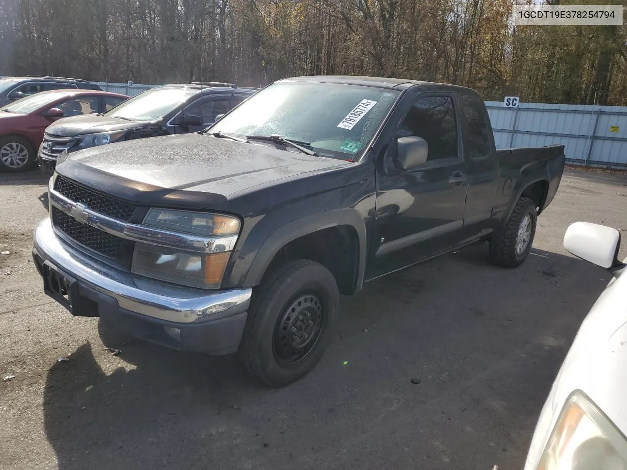 2007 Chevrolet Colorado VIN: 1GCDT19E378254794 Lot: 79185774