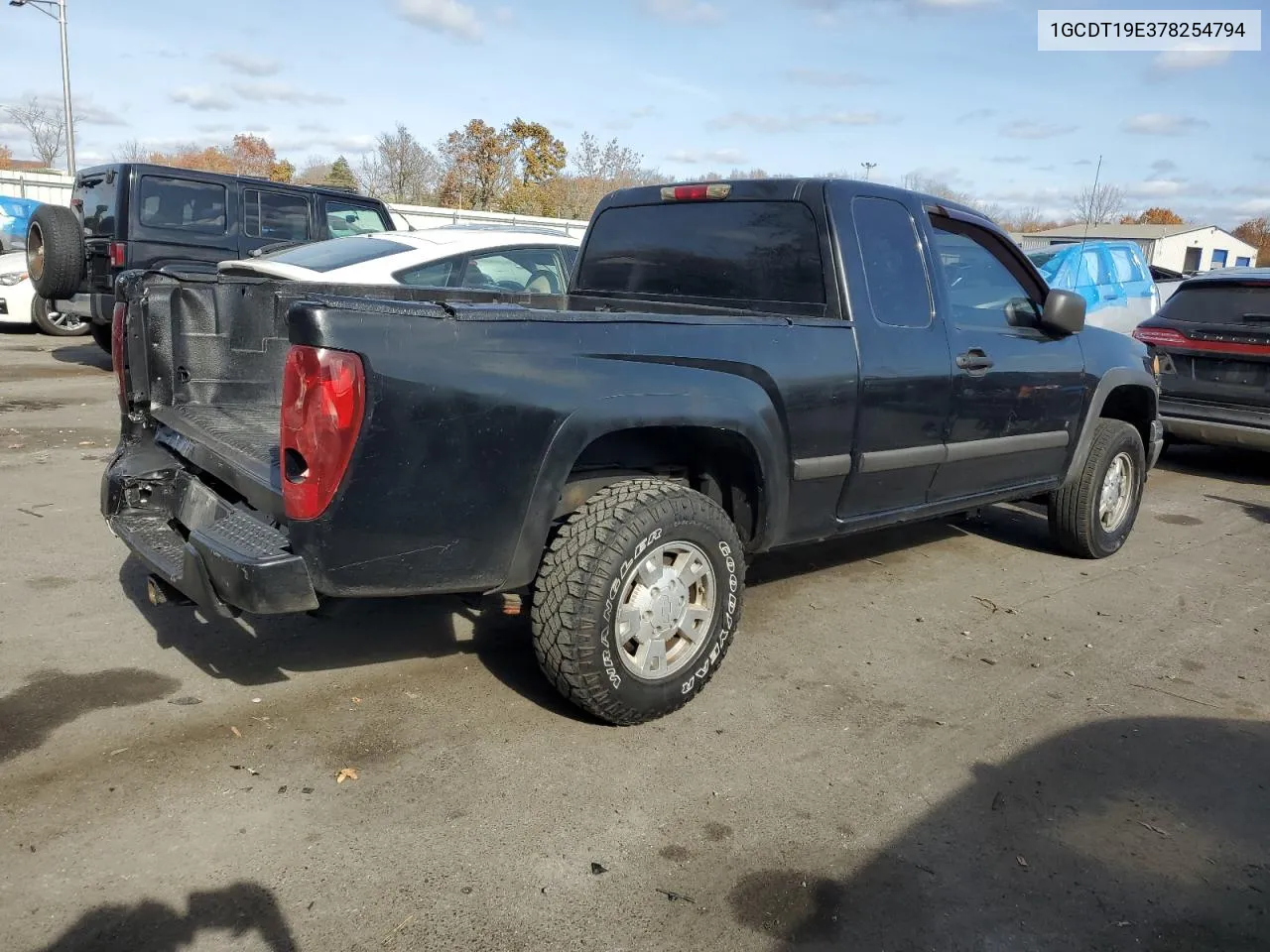 2007 Chevrolet Colorado VIN: 1GCDT19E378254794 Lot: 79185774