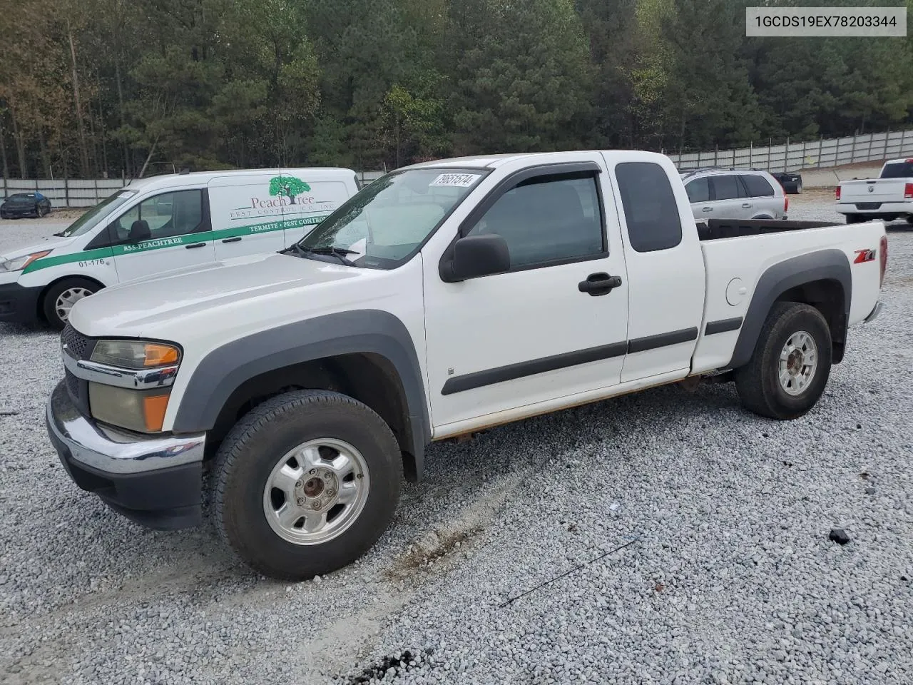 2007 Chevrolet Colorado VIN: 1GCDS19EX78203344 Lot: 79651574