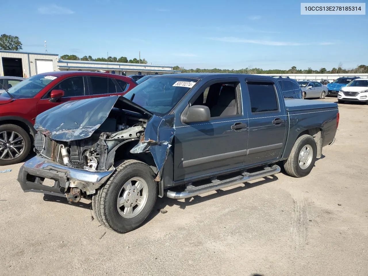 2007 Chevrolet Colorado VIN: 1GCCS13E278185314 Lot: 80070274