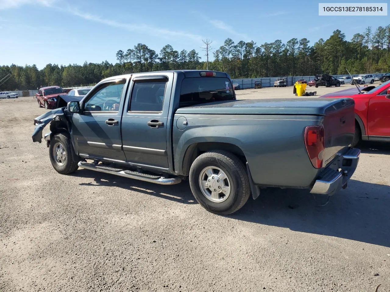 2007 Chevrolet Colorado VIN: 1GCCS13E278185314 Lot: 80070274