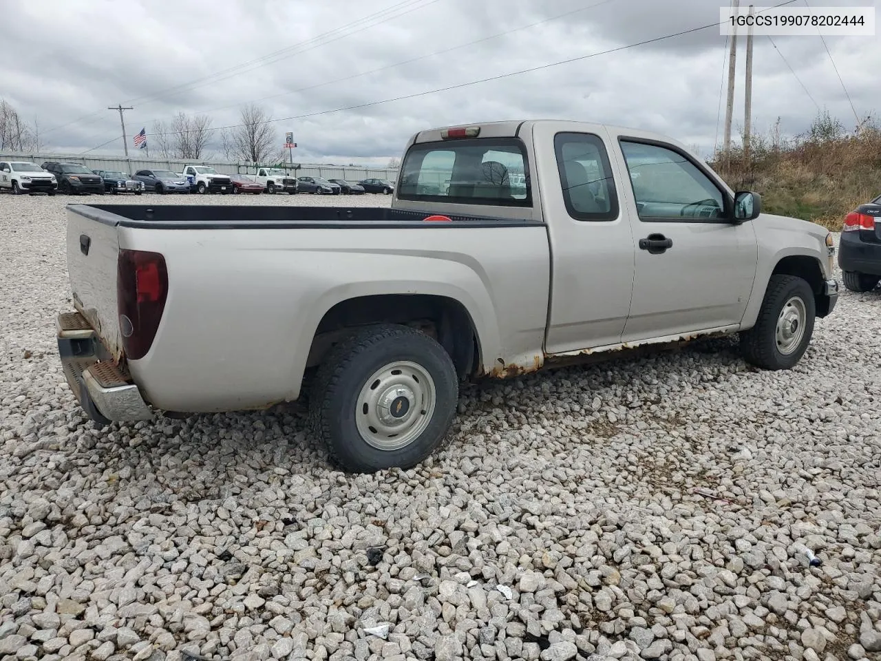 2007 Chevrolet Colorado VIN: 1GCCS199078202444 Lot: 80163634