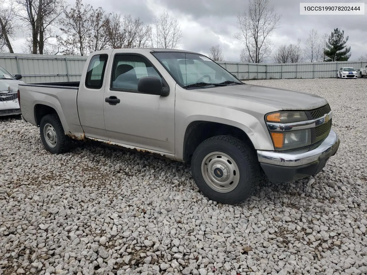 2007 Chevrolet Colorado VIN: 1GCCS199078202444 Lot: 80163634