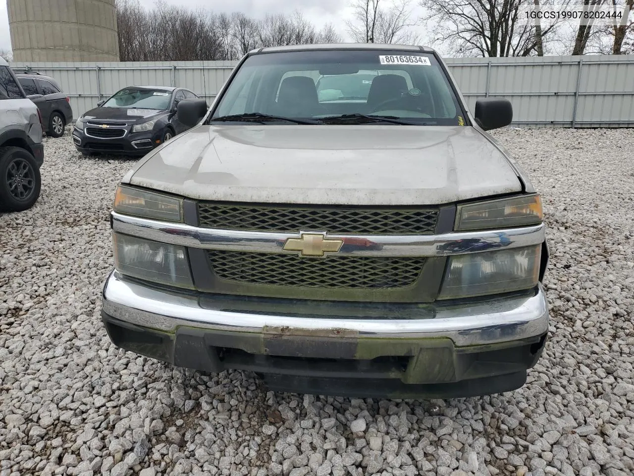 2007 Chevrolet Colorado VIN: 1GCCS199078202444 Lot: 80163634