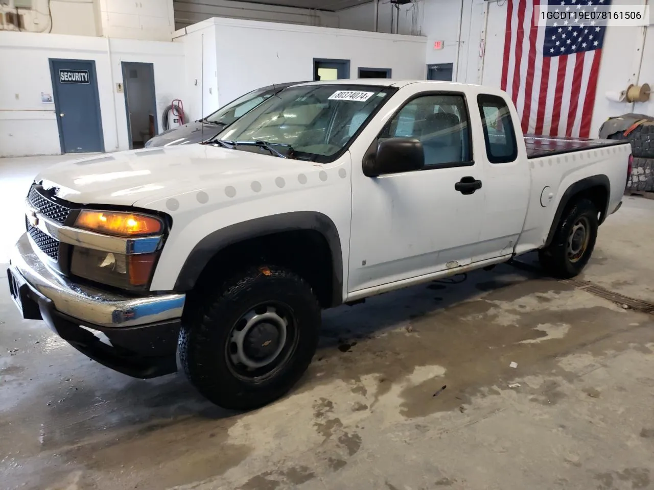 2007 Chevrolet Colorado VIN: 1GCDT19E078161506 Lot: 80374074