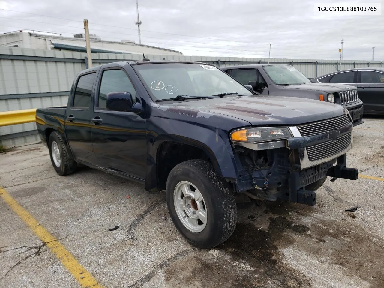 2008 Chevrolet Colorado VIN: 1GCCS13E888103765 Lot: 46261362