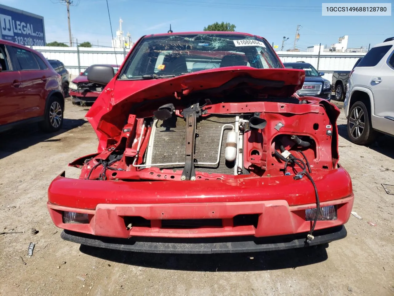 1GCCS149688128780 2008 Chevrolet Colorado