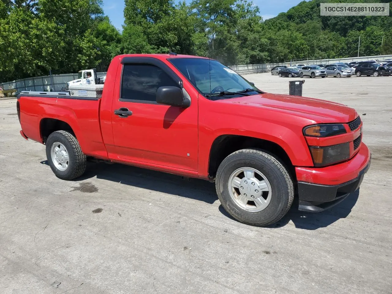 2008 Chevrolet Colorado VIN: 1GCCS14E288110323 Lot: 61349674