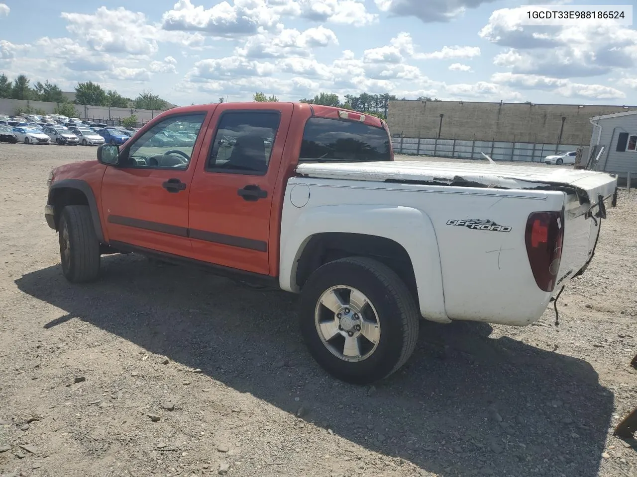 1GCDT33E988186524 2008 Chevrolet Colorado Lt