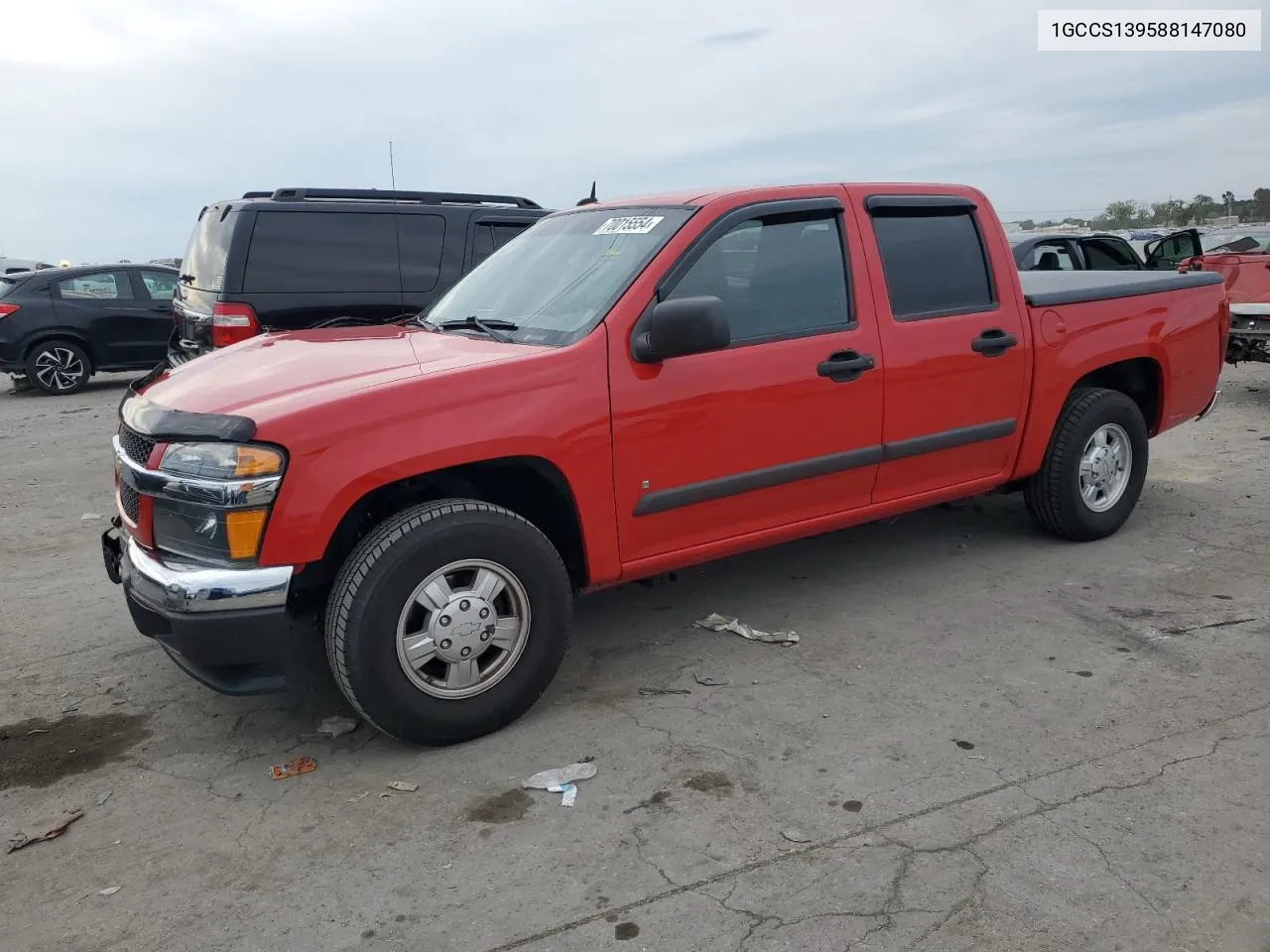 2008 Chevrolet Colorado VIN: 1GCCS139588147080 Lot: 70015554