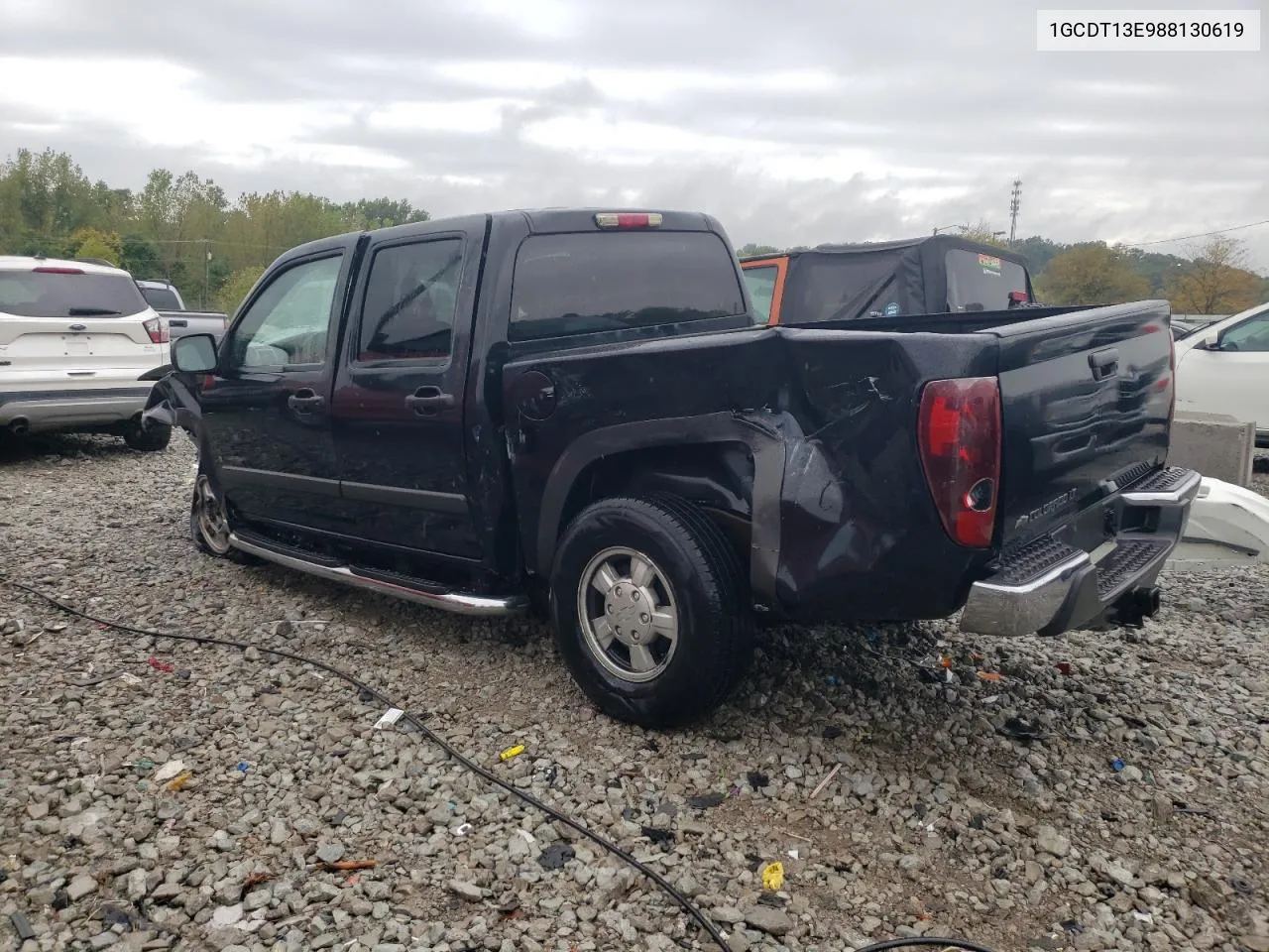 2008 Chevrolet Colorado VIN: 1GCDT13E988130619 Lot: 70980704