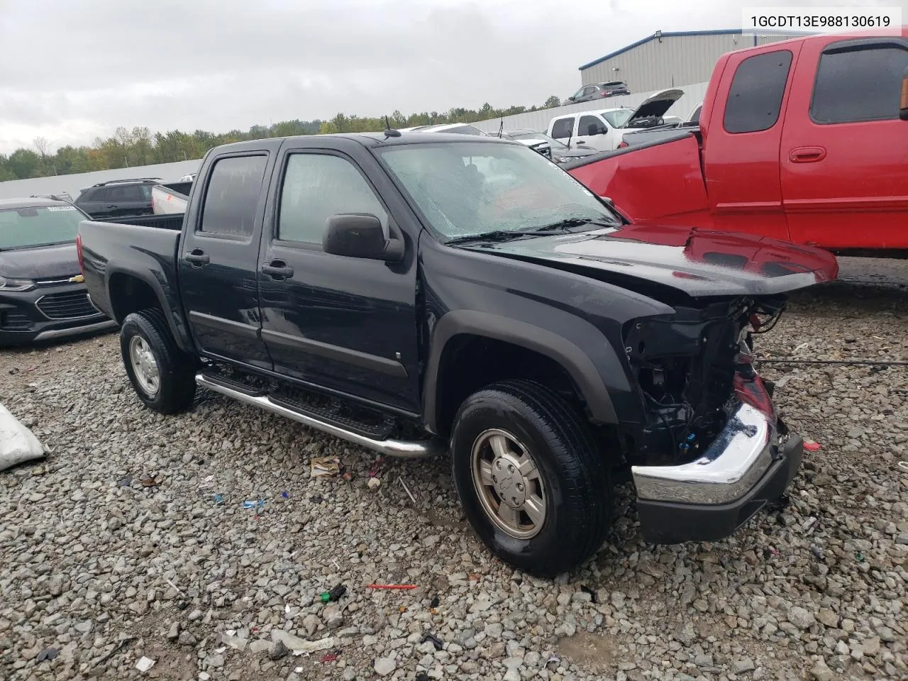 2008 Chevrolet Colorado VIN: 1GCDT13E988130619 Lot: 70980704