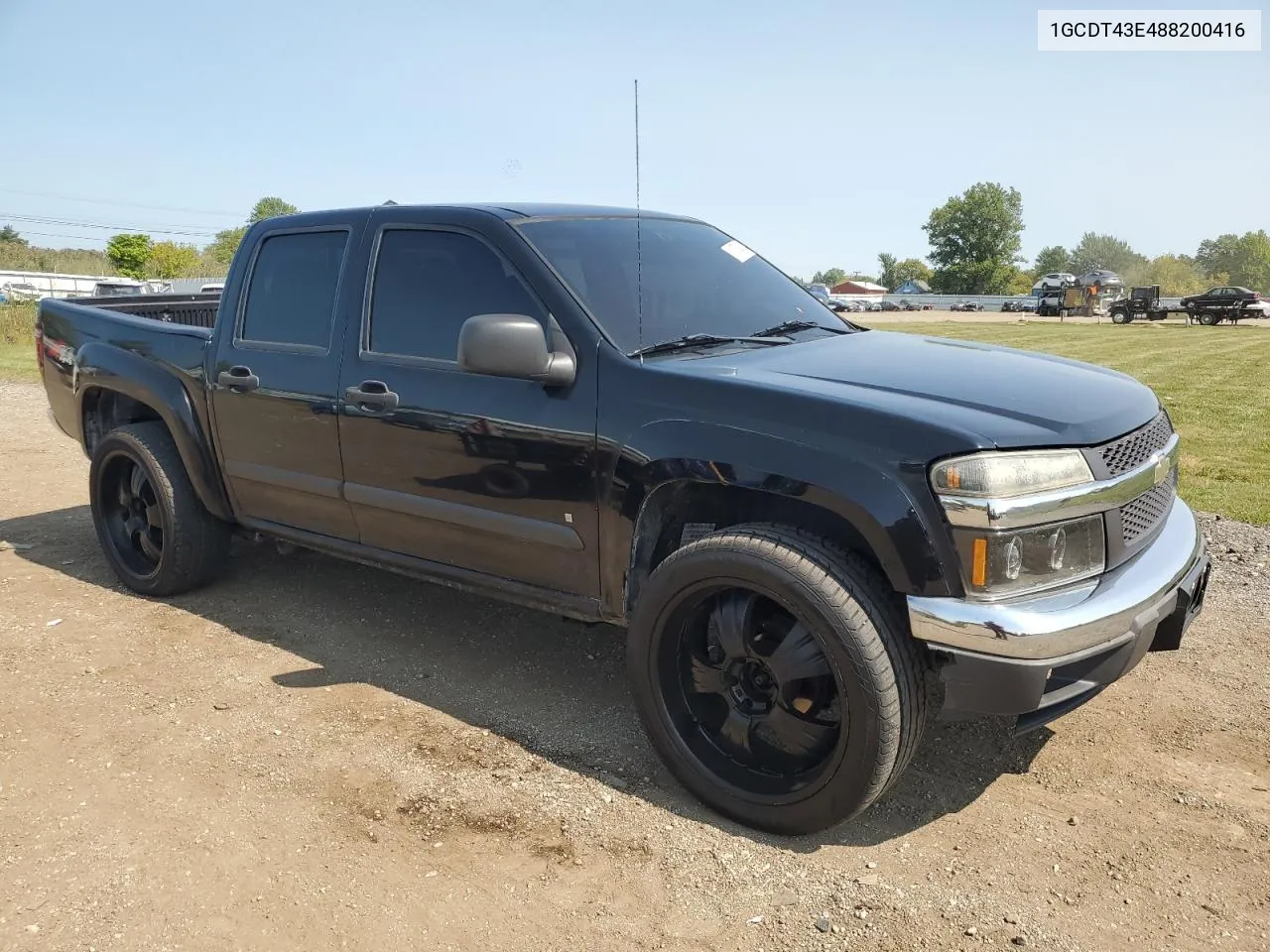 2008 Chevrolet Colorado Lt VIN: 1GCDT43E488200416 Lot: 71570424