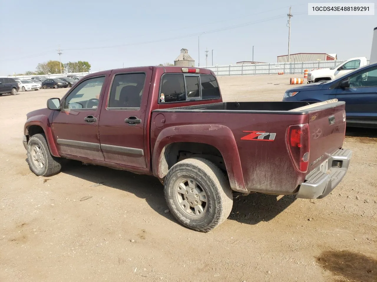 2008 Chevrolet Colorado Lt VIN: 1GCDS43E488189291 Lot: 73930434