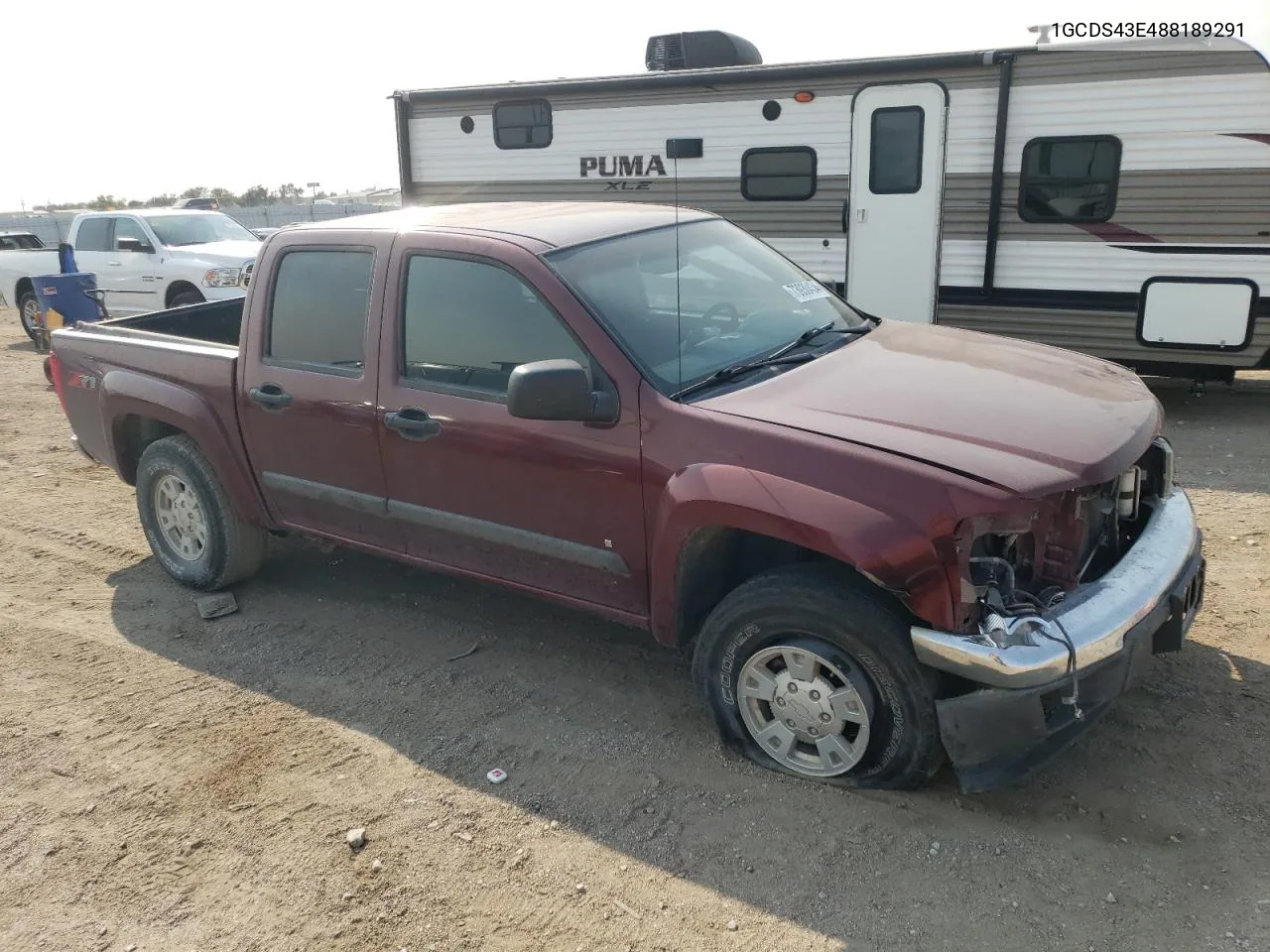 2008 Chevrolet Colorado Lt VIN: 1GCDS43E488189291 Lot: 73930434