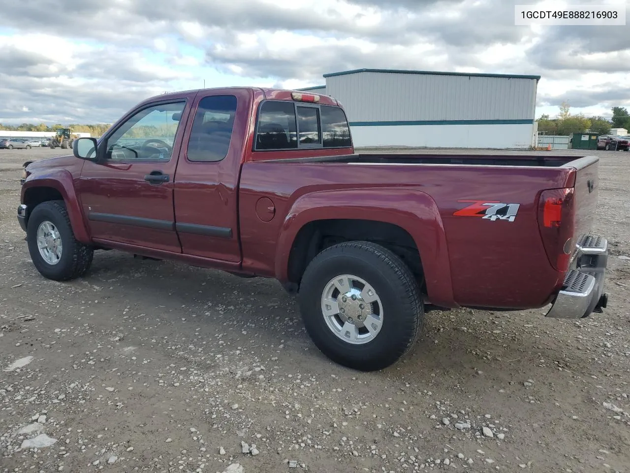 2008 Chevrolet Colorado Lt VIN: 1GCDT49E888216903 Lot: 76463694