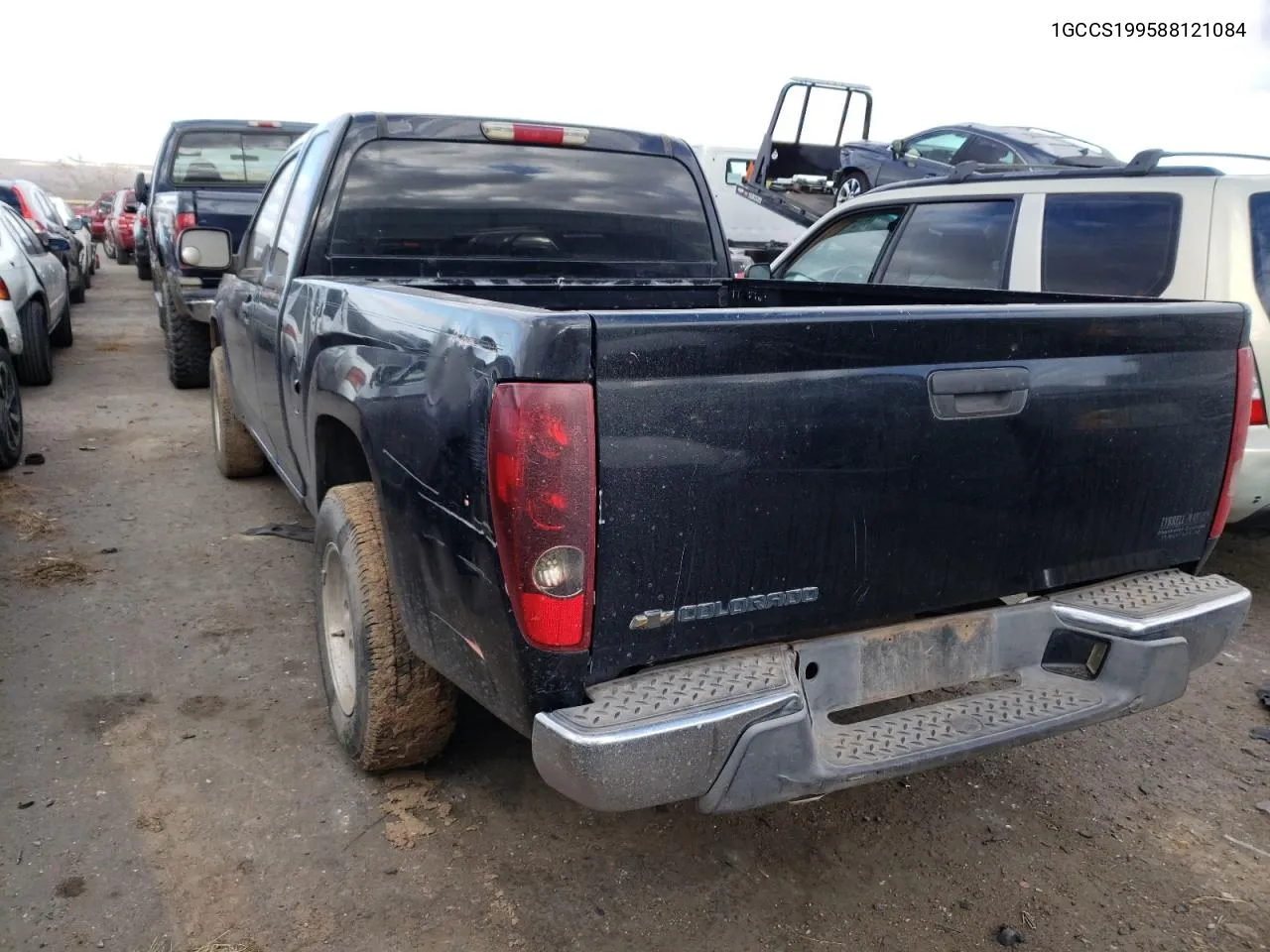 2008 Chevrolet Colorado VIN: 1GCCS199588121084 Lot: 76487184