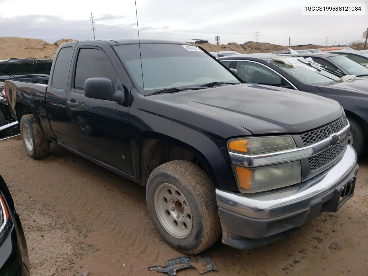 2008 Chevrolet Colorado VIN: 1GCCS199588121084 Lot: 76487184