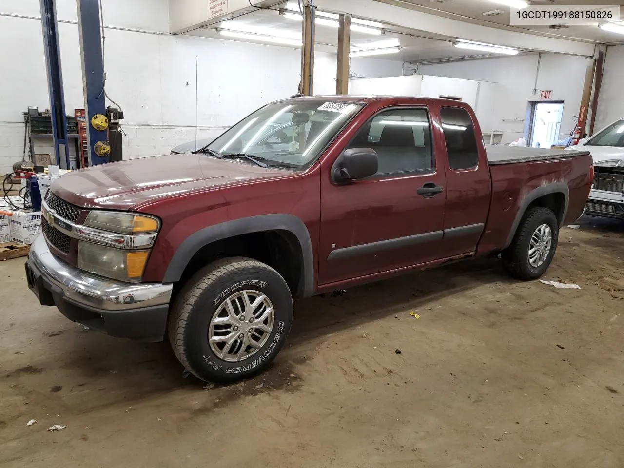 2008 Chevrolet Colorado VIN: 1GCDT199188150826 Lot: 76572974