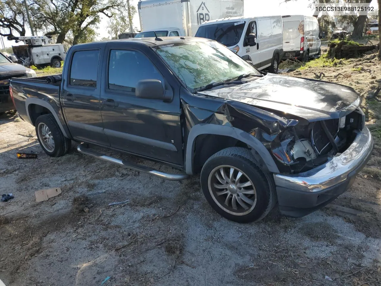 2008 Chevrolet Colorado VIN: 1GCCS13E988125192 Lot: 77455784