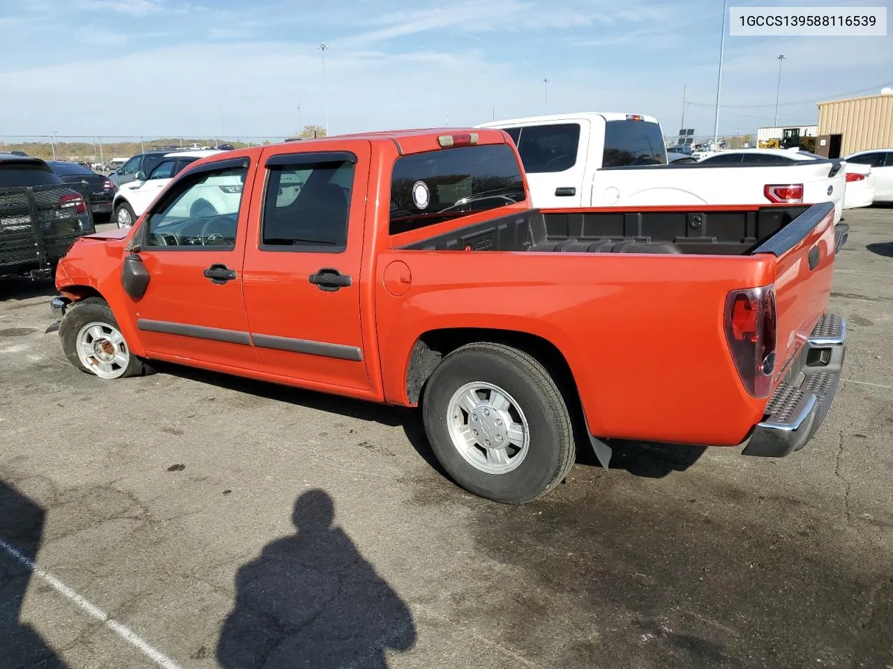 1GCCS139588116539 2008 Chevrolet Colorado