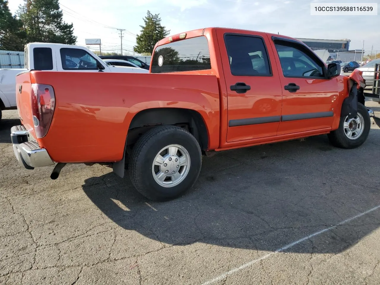 2008 Chevrolet Colorado VIN: 1GCCS139588116539 Lot: 77840714