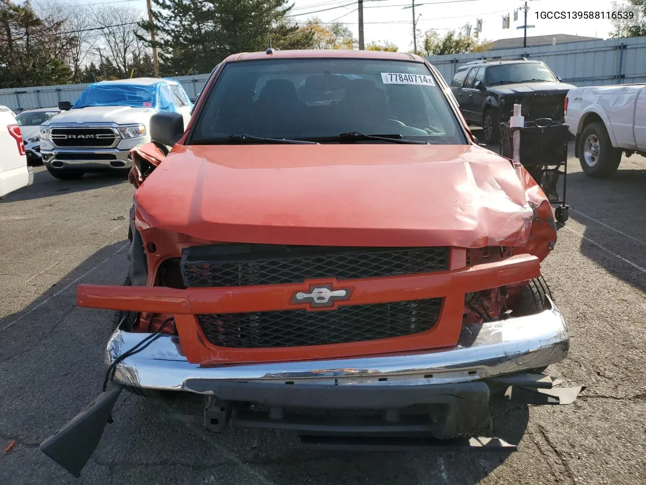 2008 Chevrolet Colorado VIN: 1GCCS139588116539 Lot: 77840714