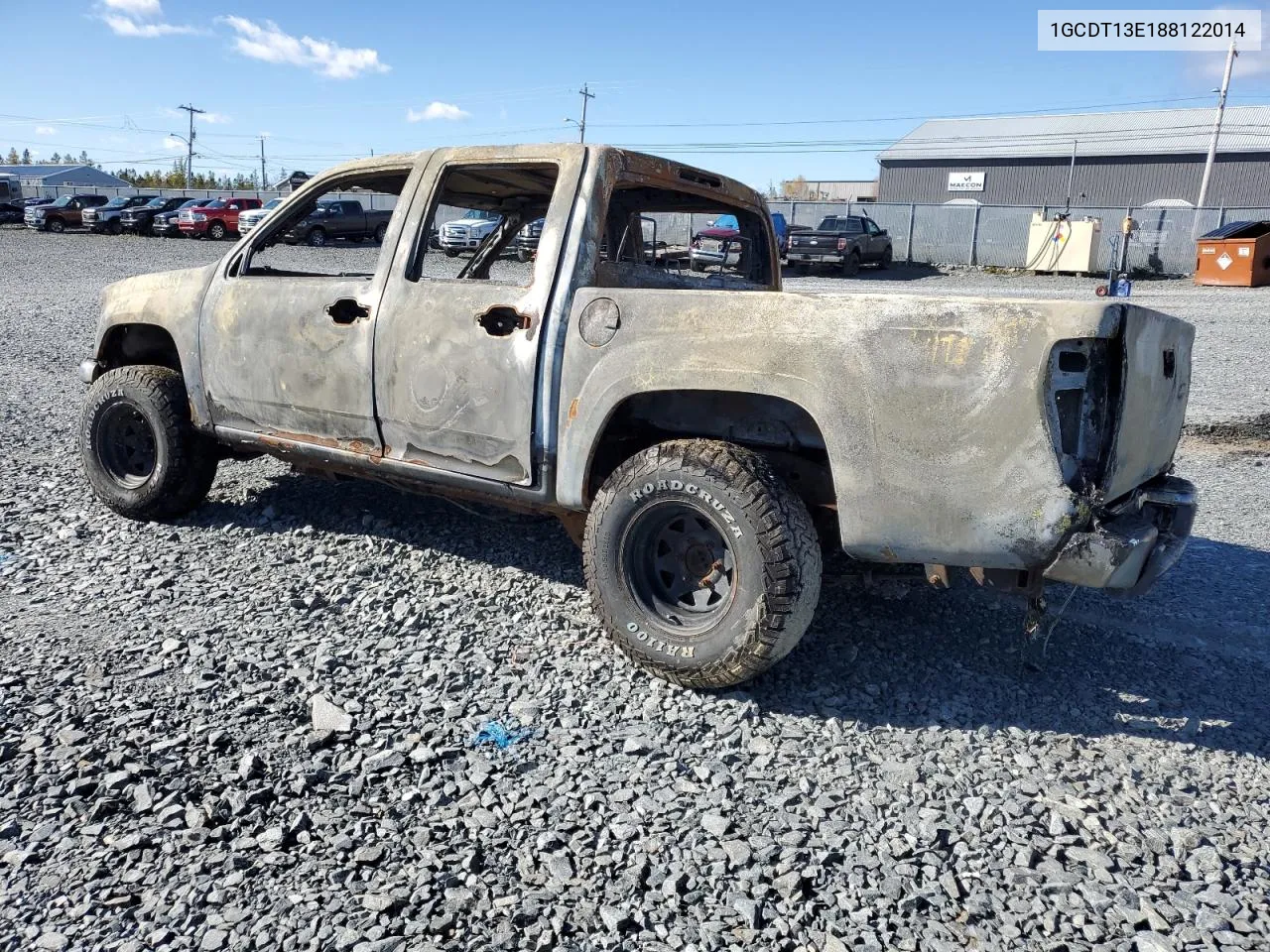 2008 Chevrolet Colorado VIN: 1GCDT13E188122014 Lot: 77980114