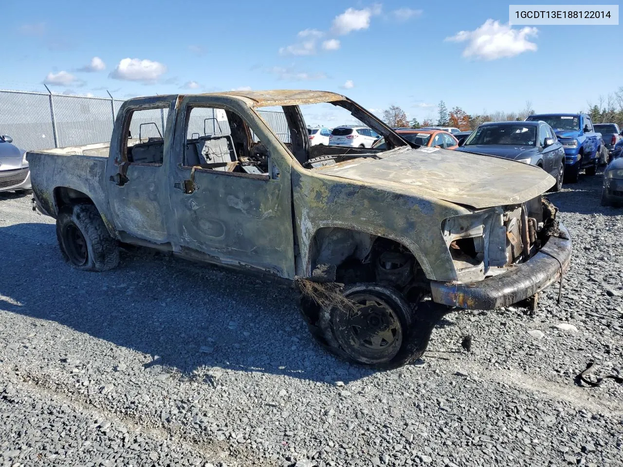 1GCDT13E188122014 2008 Chevrolet Colorado