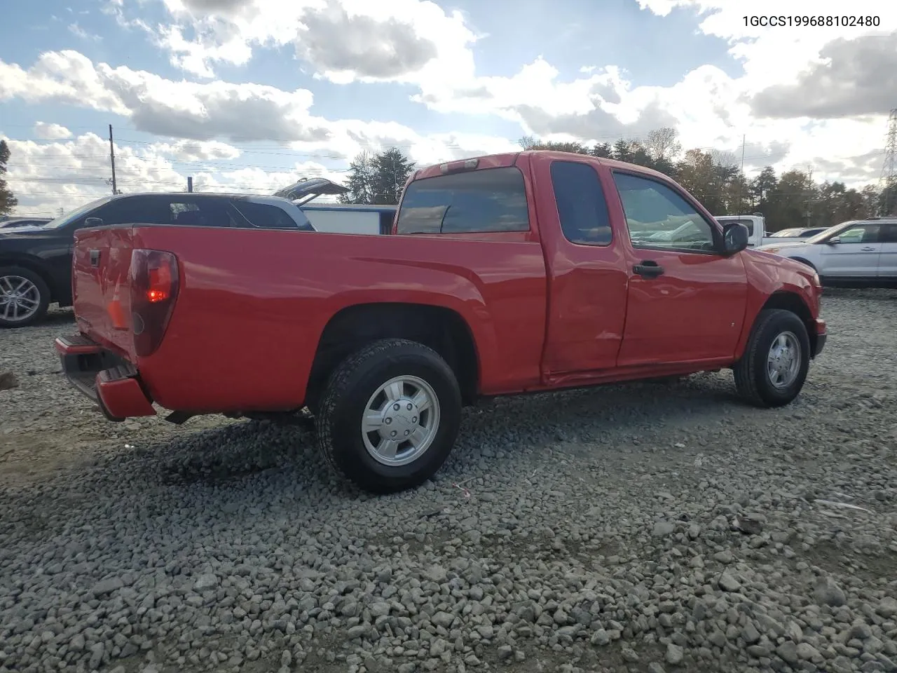 2008 Chevrolet Colorado VIN: 1GCCS199688102480 Lot: 78703814