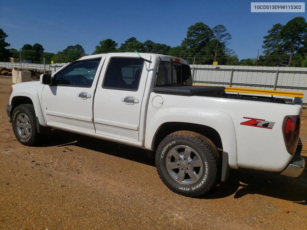 2009 Chevrolet Colorado VIN: 1GCDS13E998115302 Lot: 50682254