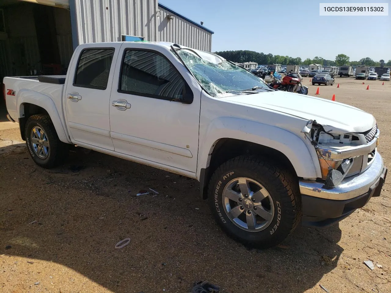 2009 Chevrolet Colorado VIN: 1GCDS13E998115302 Lot: 50682254