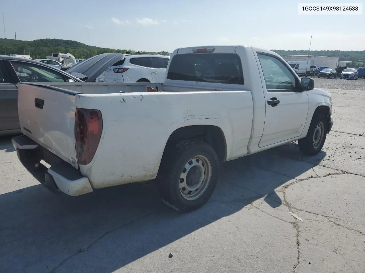 2009 Chevrolet Colorado VIN: 1GCCS149X98124538 Lot: 53152934