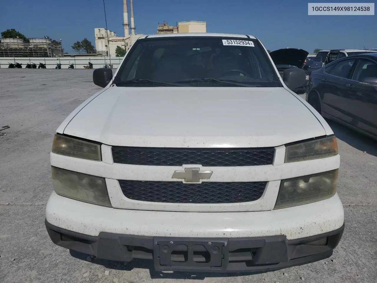 2009 Chevrolet Colorado VIN: 1GCCS149X98124538 Lot: 53152934