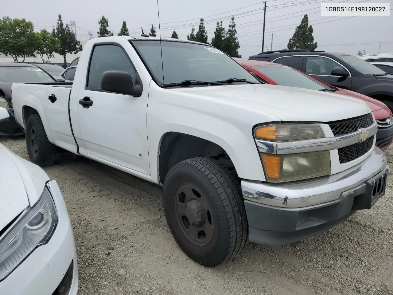 2009 Chevrolet Colorado VIN: 1GBDS14E198120027 Lot: 54342664