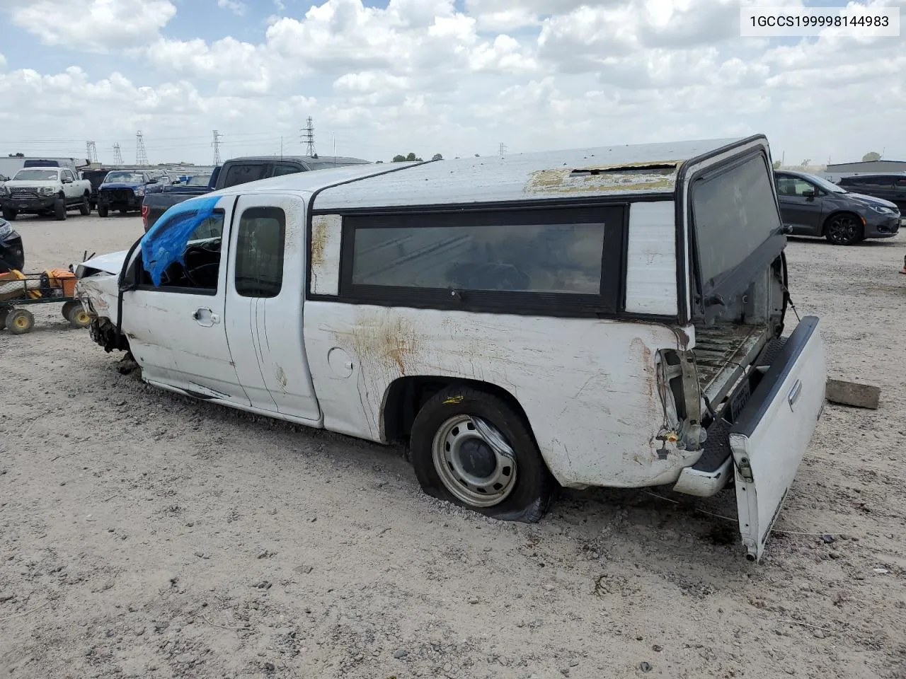 1GCCS199998144983 2009 Chevrolet Colorado