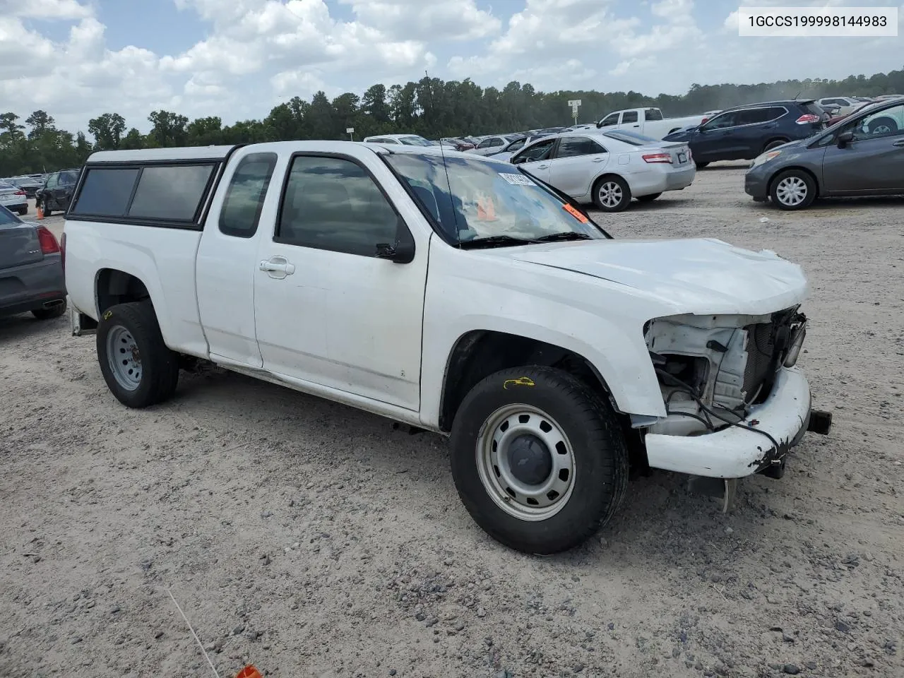 2009 Chevrolet Colorado VIN: 1GCCS199998144983 Lot: 62114234