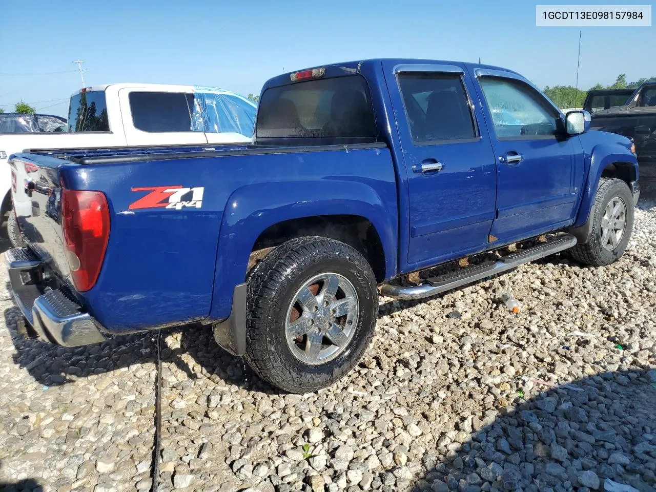 2009 Chevrolet Colorado VIN: 1GCDT13E098157984 Lot: 63233504