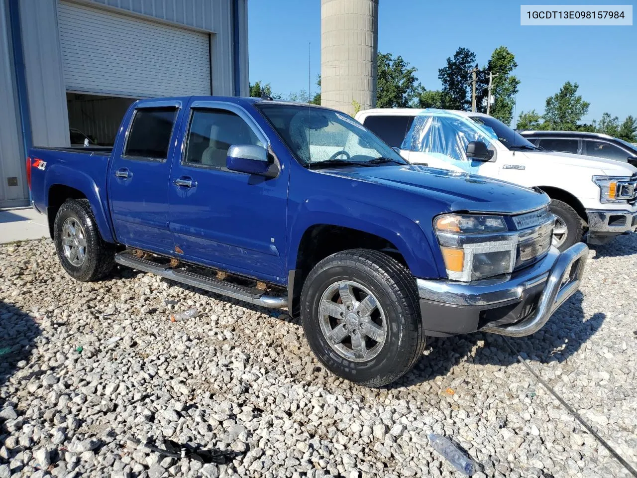 2009 Chevrolet Colorado VIN: 1GCDT13E098157984 Lot: 63233504