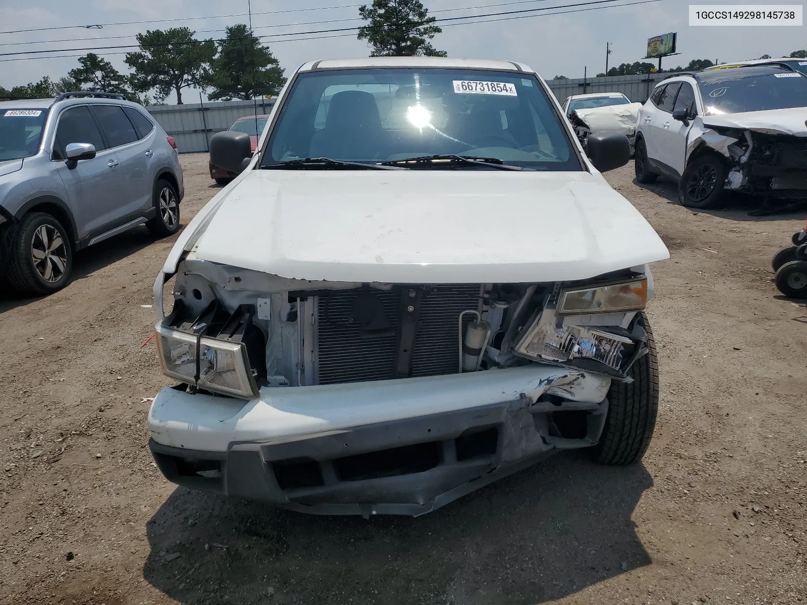 1GCCS149298145738 2009 Chevrolet Colorado