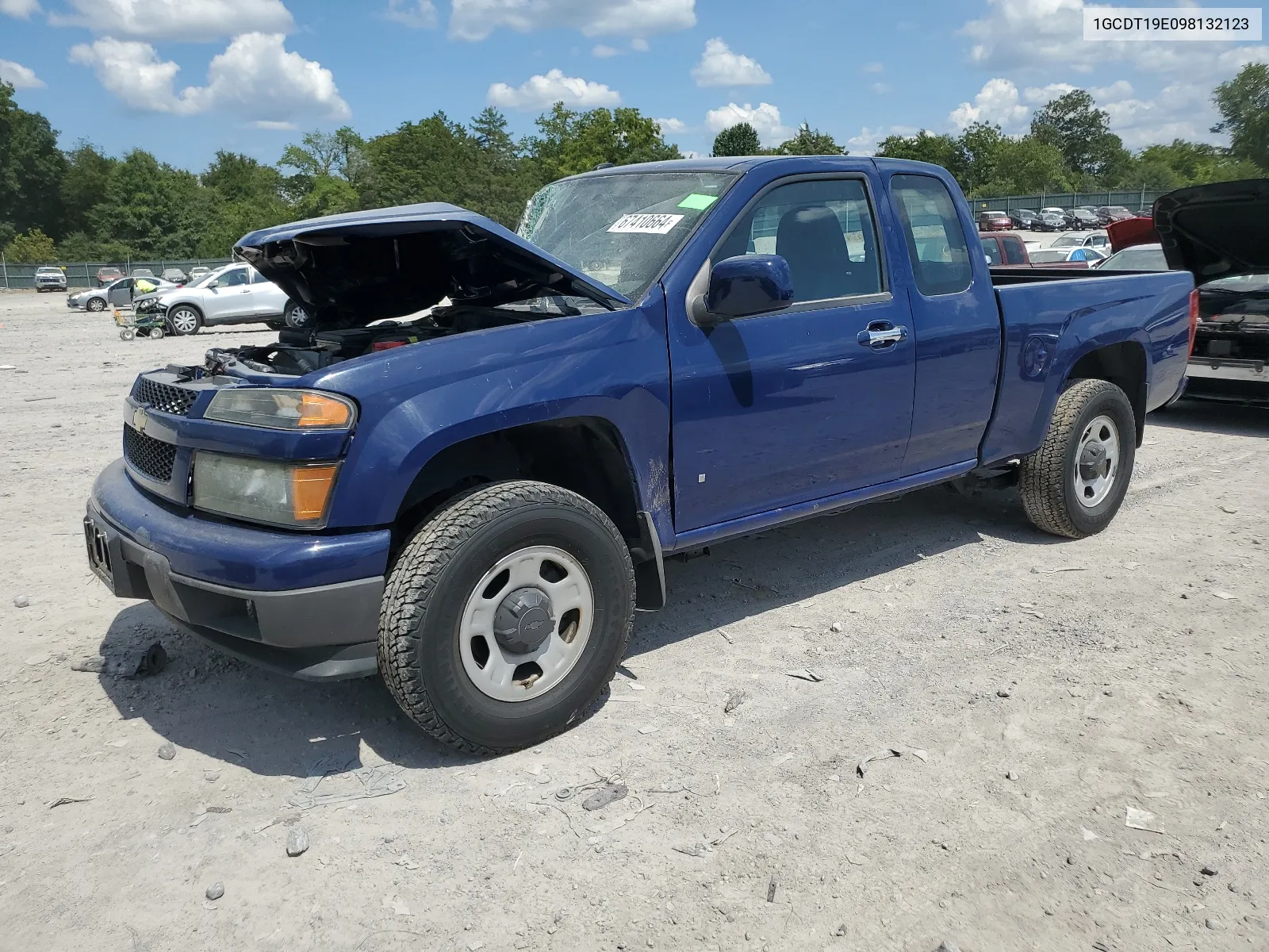 2009 Chevrolet Colorado VIN: 1GCDT19E098132123 Lot: 67410664